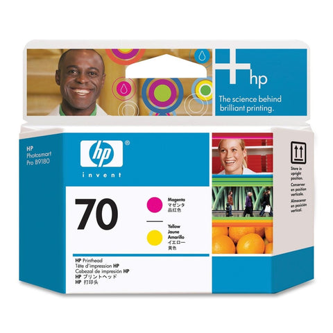 Консуматив HP 70 Standard 1-Pack Original Ink Cartridge; Magenta + Yellow;  ; HP DesignJet Z2100, Z3100, Z3200, Z5200, Z5400