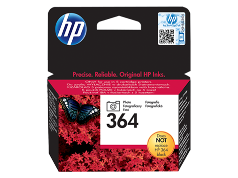 Консуматив HP 364 Standard Original Ink Cartridge; Black;  Page Yield 130; HP DeskJet 3070A; B010a; C5380; D5460; 5510; 5515; C6380; 6510; B8550; B110e; B209a;  B210a;  C309n; C310a; C410b; C510a;