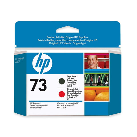 Консуматив HP 73 Standard 1-Pack Original Ink Cartridge; Matte Black + Chromatic Red ;  ; HP DesignJet Z3200