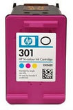 Консуматив HP 301 Standard Original Ink Cartridge; Tri-Color;  Page Yield 165; HP DeskJet 1000; 1010; 1050; 2000; 2050; 2540; 3000; 3050; 3054; 2620; 4500
