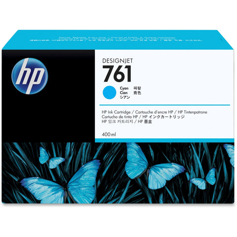 Консуматив HP 761 Standard 1-Pack Original Ink Cartridge; Cyan;  ; HP DesignJet T7100