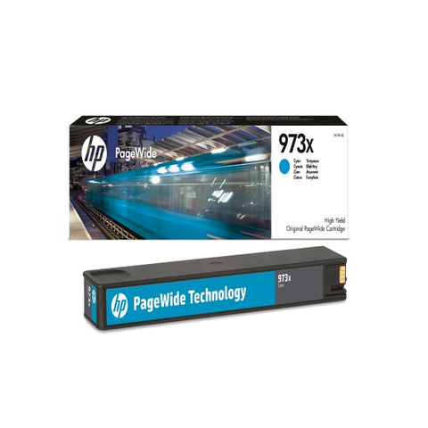 Консуматив HP 973X Value Original Ink Cartridge; Cyan;  Page Yield 7000; HP Page Wide Pro 352; 377; 477;