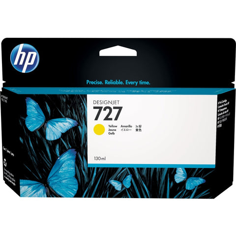 Консуматив HP 727 Standard 1-Pack Original Ink Cartridge; Yellow 300 ml;  ; HP DesignJet T920, T930, T1500, T1530, T2500, T2530