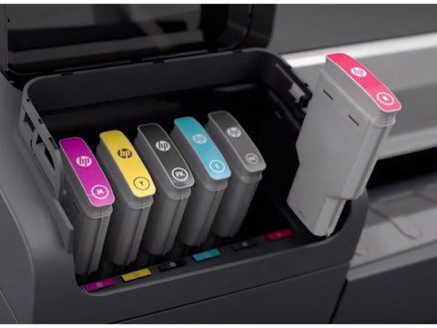 Консуматив HP 745 Standard 1-Pack Original Ink Cartridge; Chromatic Red;  ; HP DesignJet Z2600, Z5600