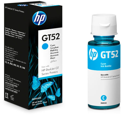 Консуматив HP GT52 Original Ink Cartridge; Cyan;  Page Yield 8000; HP DeskJet GT 5810; 5820
