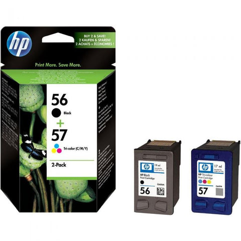 Консуматив HP 56/57 Combo 2Pack Original Ink Cartridge; ;  Page Yield 520/500;