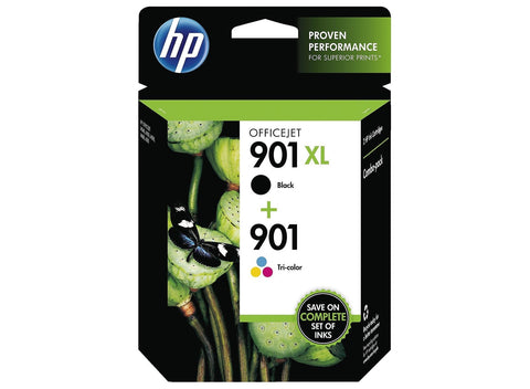 Консуматив HP 901XL 2- Pack Original Ink Cartridge; Black: Tri Color ;  ; HP Officejet 4500; HP Officejet J4580