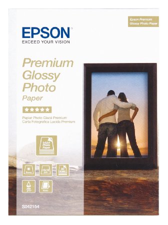 Paper EPSON Premium Glossy Photo Paper, 100 x 150 mm, 255g/m², 40 Sheets