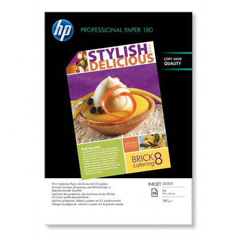Хартия HP Superior glossy paper bright white inkjet 180g/m2 A3 50 sheets 1-pack