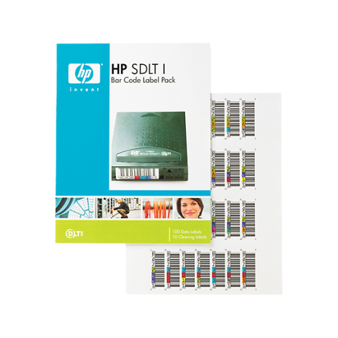 Хартия HPE SDLT I barcode labels 100-pack