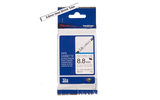 Tape BROTHER 8.8mm Black on White Heat Shrink Tube