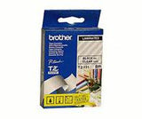 TZ Tape BROTHER 9mm Black on Clear, Laminated, 8m lenght, for P-Touch