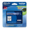 TZ Tape BROTHER 12mm Black on Clear, Laminated, 8m lenght, for P-Touch
