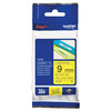 TZ Tape BROTHER 9mm Black on Yellow, Laminated, 8m lenght, for P-Touch