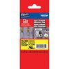 TZ Tape BROTHER 12mm Black on Yellow, Strong Adhesive tape