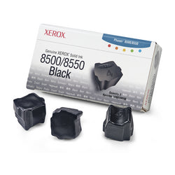 Твърдо мастило за XEROX Phaser 8500/8550, черно, 3бр. - 3K