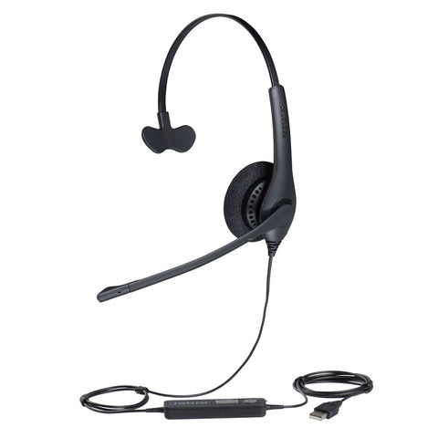 Слушалки с микрофон Jabra BIZ 1500 Mono, Noise Cancelling, Microphone, USB