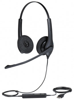 Слушалки с микрофон Jabra BIZ 1500 Duo, Noise Cancelling, Microphone, USB