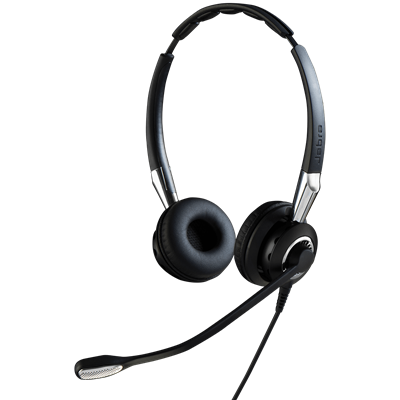 Слушалки с микрофон Jabra BIZ 2400 II Duo, Noise Cancelling, Microphone, QD jack