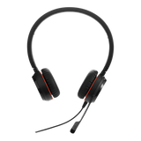 Слушалки с микрофон Jabra EVOLVE 30 II MS Duo, Noise Cancelling, Microphone, 3,5 mm & USB