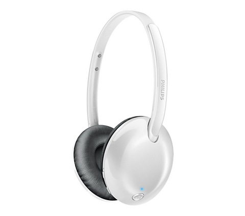 Philips Bluetooth слушалки, цвят: бял