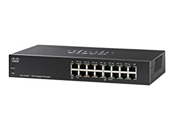 Суич CISCO SG110-16HP 16-Port PoE Gigabit Switch