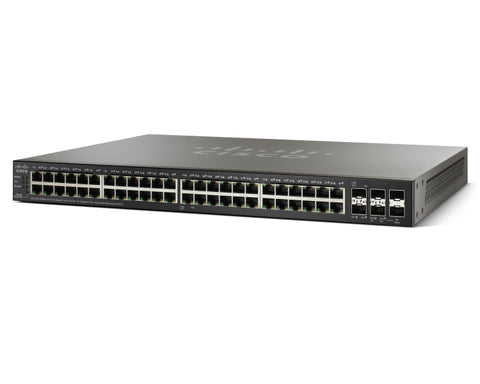 SG500X-48MPP 48-port Gig + 4 10-Gig Max PoE+ Switch