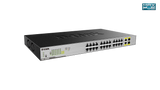 24-Port Desktop Gigabit PoE + 2GE Combo Switch