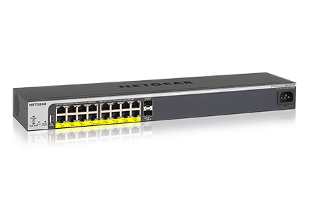 Суич Netgear GS510TPP, 10 x 10/100/1000 Gigabit Smart switch with 8 x PoE+ and 2 SFP (Up to 190W)
