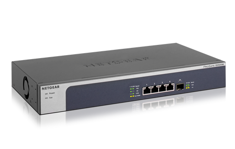 Суич Netgear XS505M 5x 10GE, Prosafe Unmanaged Switch, 1x SFP+