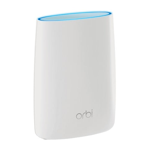 Рутер и сателит Netgear ORBI 50, 8PT AC3000 (1733 + 866 + 400 Mbps) Tri-band WiFi, Multi-MIMO, Gigabit Router, 6 internal antenas, Комплект с голям екстендър