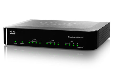 Телефонен адаптер CISCO SPA8800 IP Telephony Gateway with 4 FXS and 4 FXO Ports