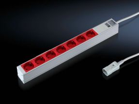 19" 230V 7 socket strips for UPS