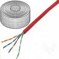 Belden 1592A Cat 5 enhanced UTP patch cable Red