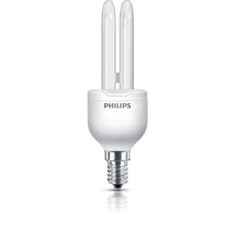 Philips Енергоспестяваща крушка Economy Stick  8 W (42 W) E14, 1PF/6 топла бяла светлина
