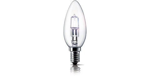Philips Халогенна крушка EcoClassic 28 W (35 W), E14, B35, 1CT/15 Топла бяла светлина
