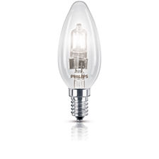 Philips Халогенна крушка EcoClassic 18 W (23 W), E14, B35, 1CT/15 топла бяла светлина