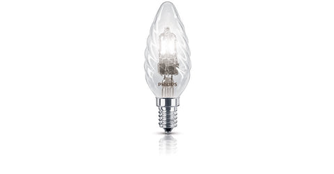 Philips Халогенна крушка EcoClassic 18 W (23 W), E14, BW35, 1CT/15 топла бяла светлина