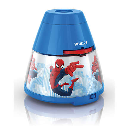 Philips Disney 2 в 1 – прожектор и нощна LED лампа Spider-Man